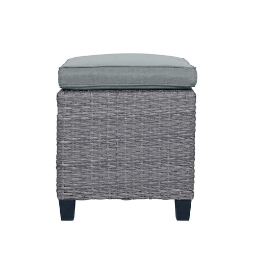 6-Piece Outdoor Rattan Wicker Set Patio Garden Backyard Sofa, Chair,