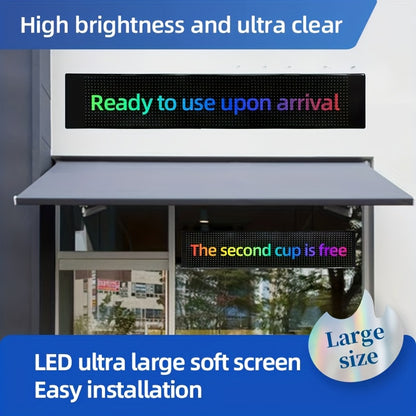 2PCS LED Devil's Eye Bars – App-Controlled RGB Lights for Vehicles