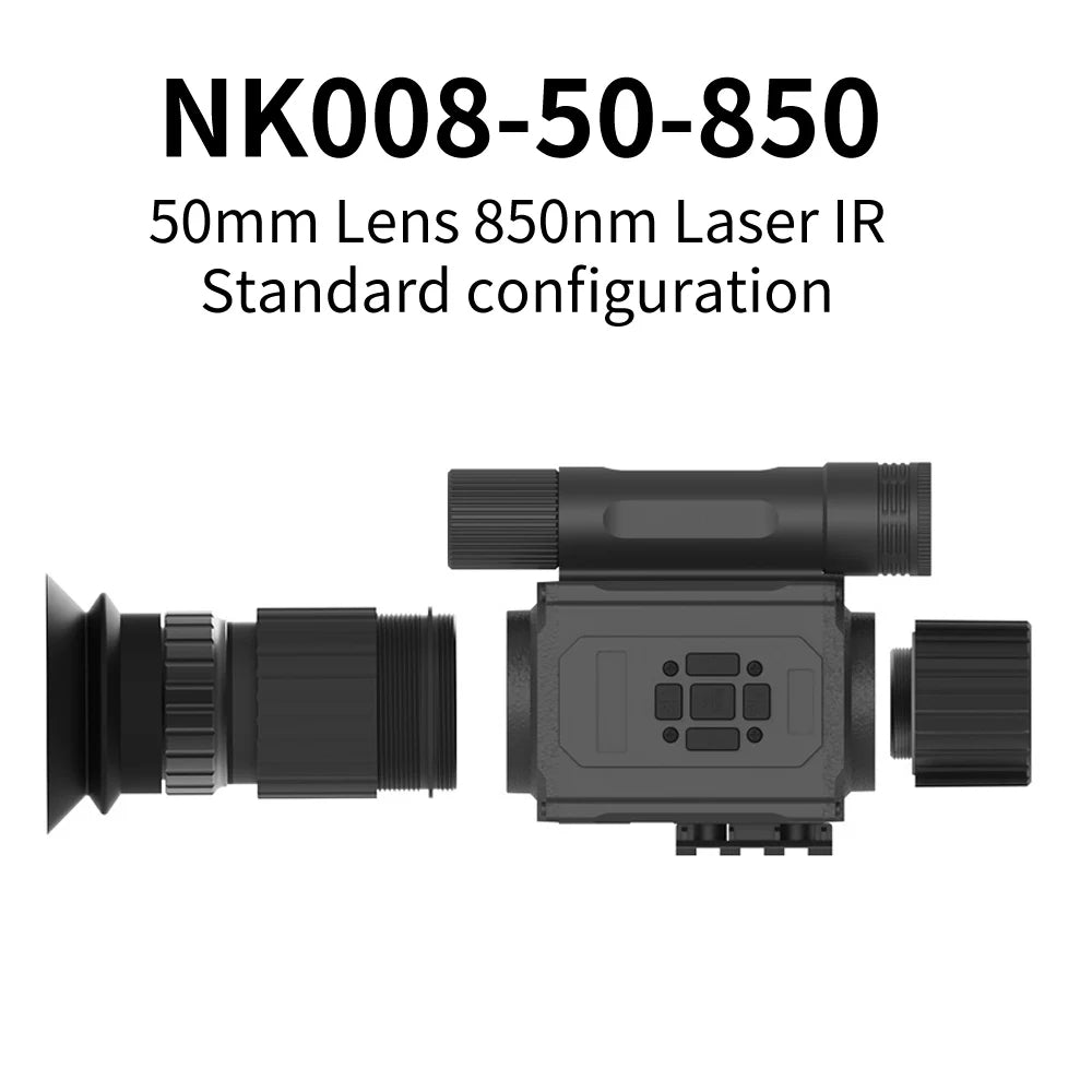 2025 hot selling AI zoom night vision resolution 1920 * 1080 infrared visible range 200-400 meters outdoor hunting rifle sight