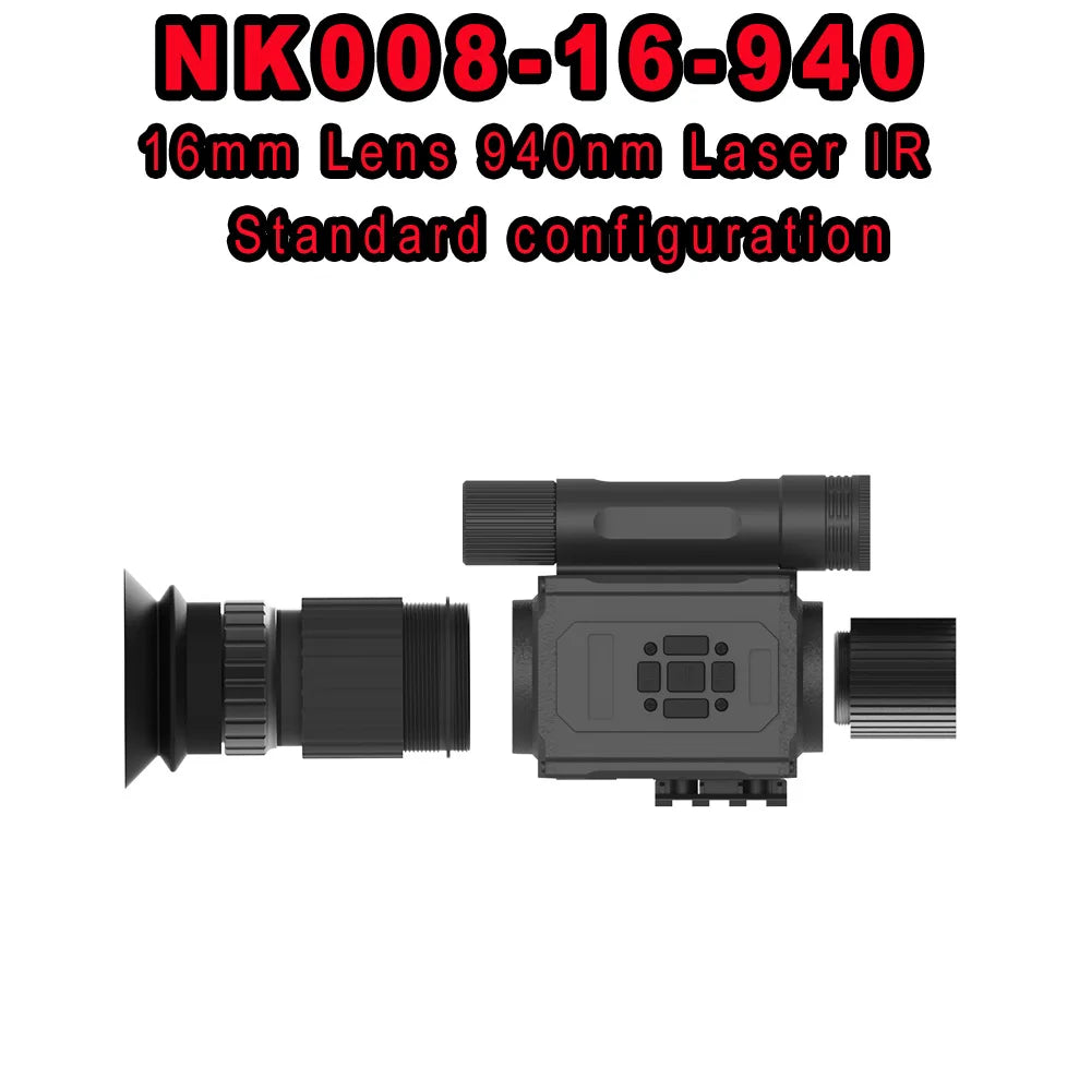 2025 hot selling AI zoom night vision resolution 1920 * 1080 infrared visible range 200-400 meters outdoor hunting rifle sight