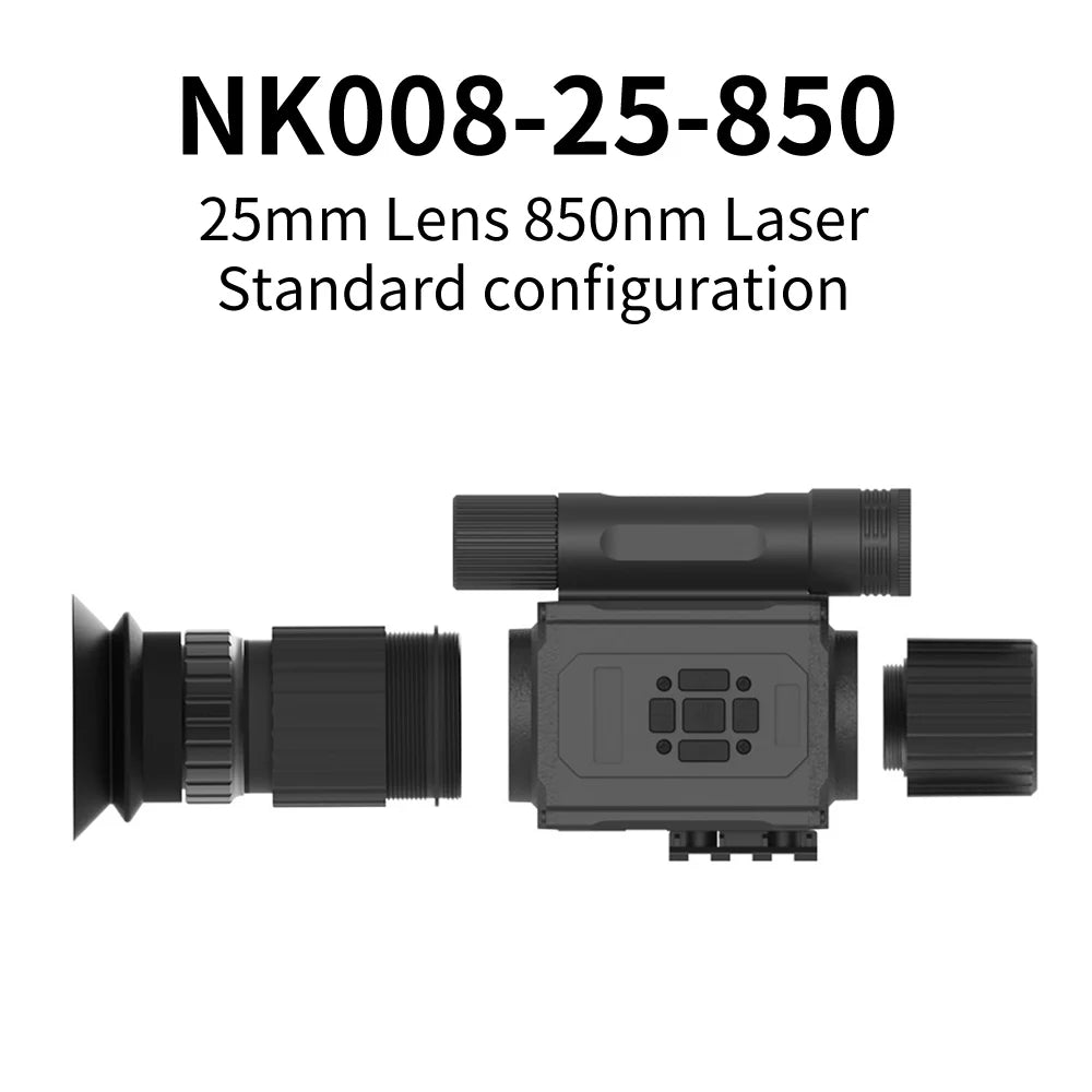 2025 hot selling AI zoom night vision resolution 1920 * 1080 infrared visible range 200-400 meters outdoor hunting rifle sight