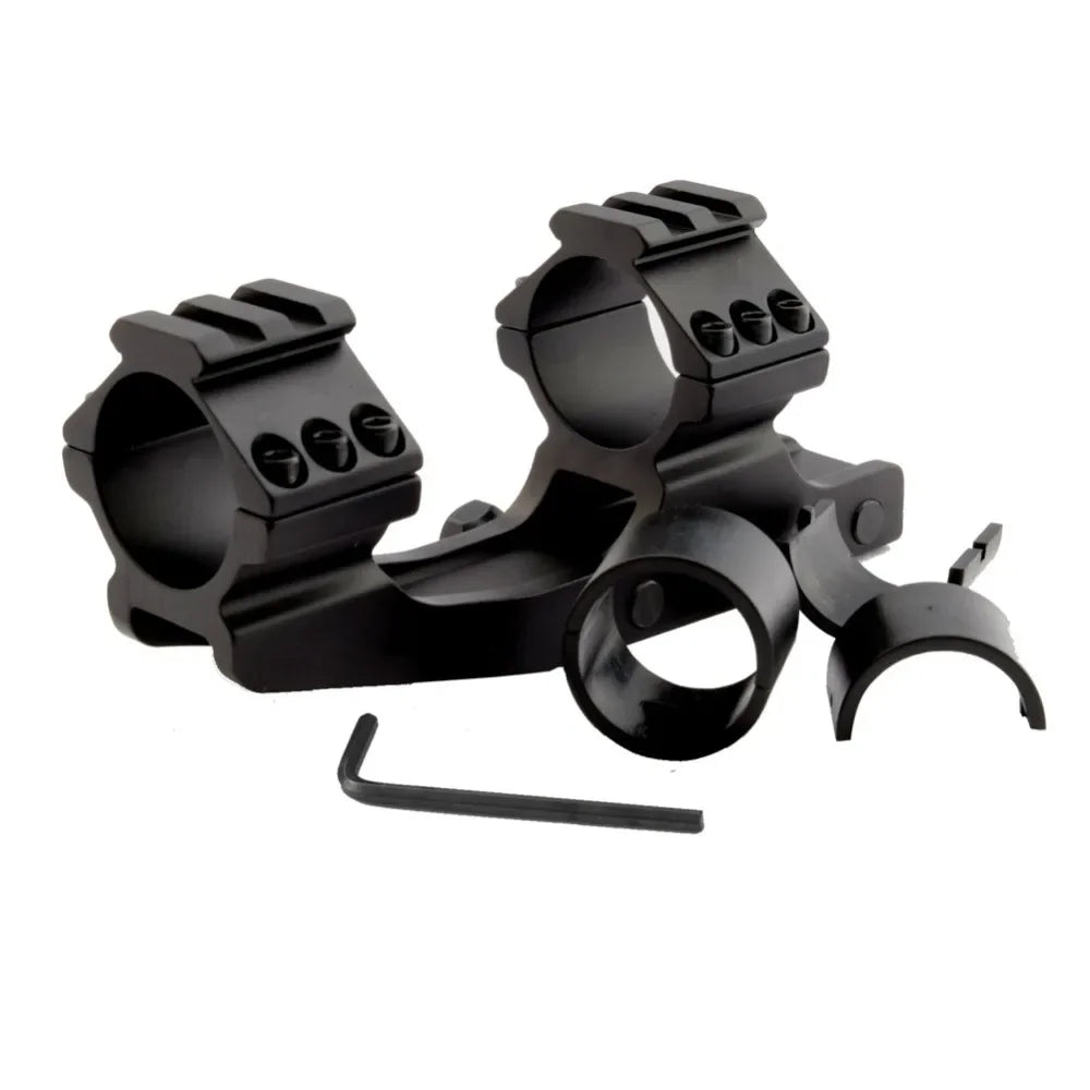 25.4mm 30mm Scope Ring Mount Quick Release One Piece Rifle Scope Sight Mount Adapter 1"/30mm Dual Rings Toy Gun Accessories