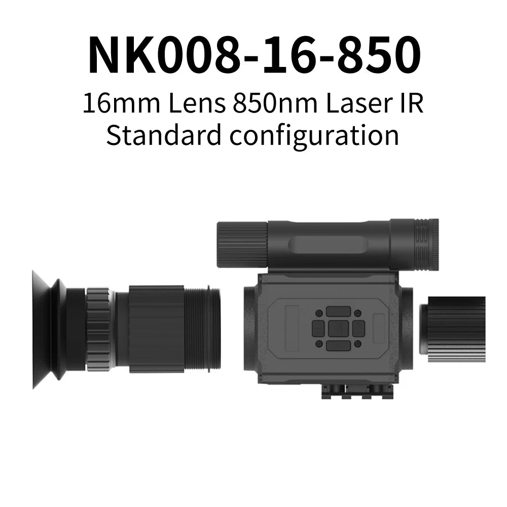 2025 hot selling AI zoom night vision resolution 1920 * 1080 infrared visible range 200-400 meters outdoor hunting rifle sight