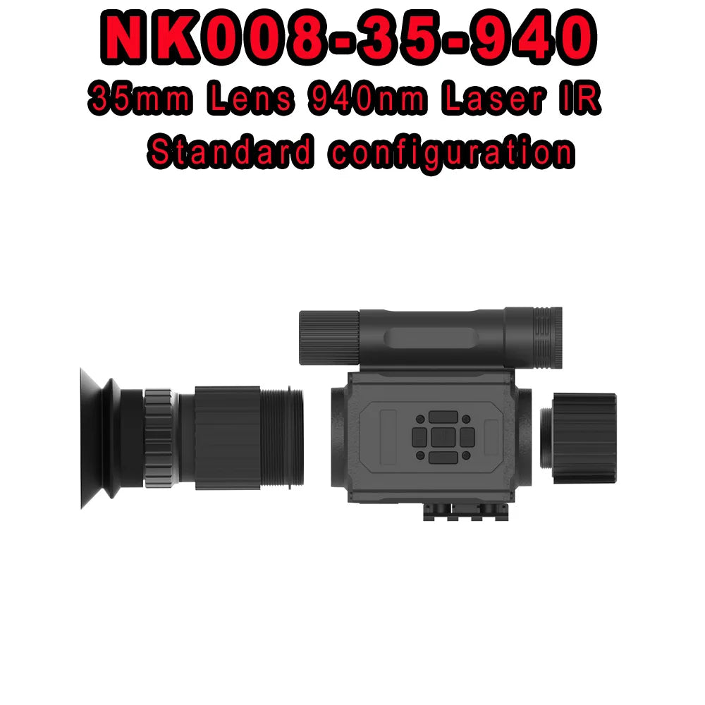 2025 hot selling AI zoom night vision resolution 1920 * 1080 infrared visible range 200-400 meters outdoor hunting rifle sight