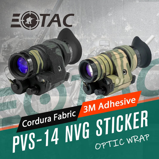 2024 New PVS-14 PVS14 PVS 14 Wrap NVG Sticker MC / MCBK Color in stock