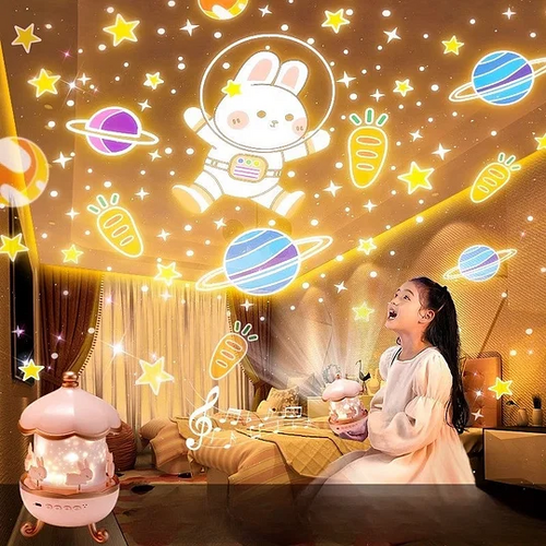 Princess Dream Carousel Night Light